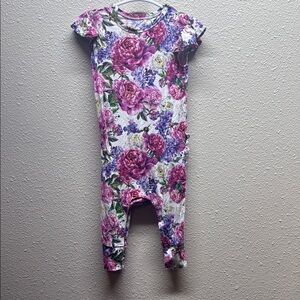 Posh Peanut Floral Romper